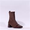Hispanitas Varsovia Toe Cap Stretch Boot - Espresso
